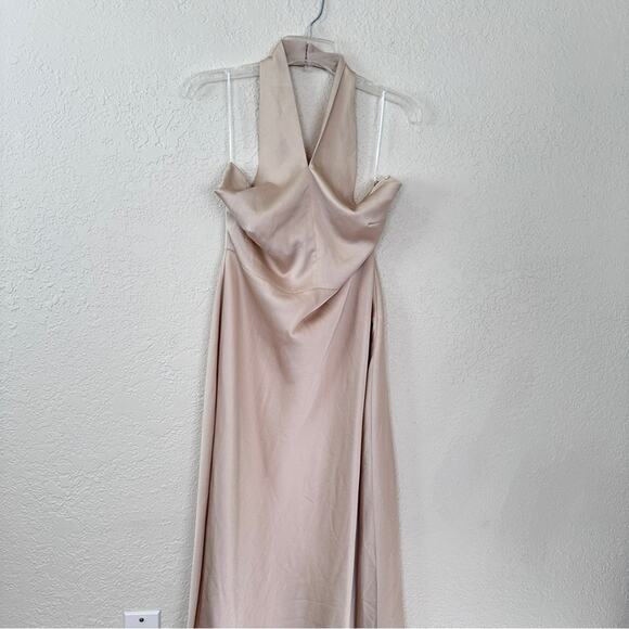 Park & Fifth Cooper Dress In Champagne Large - Picture 3 of 8